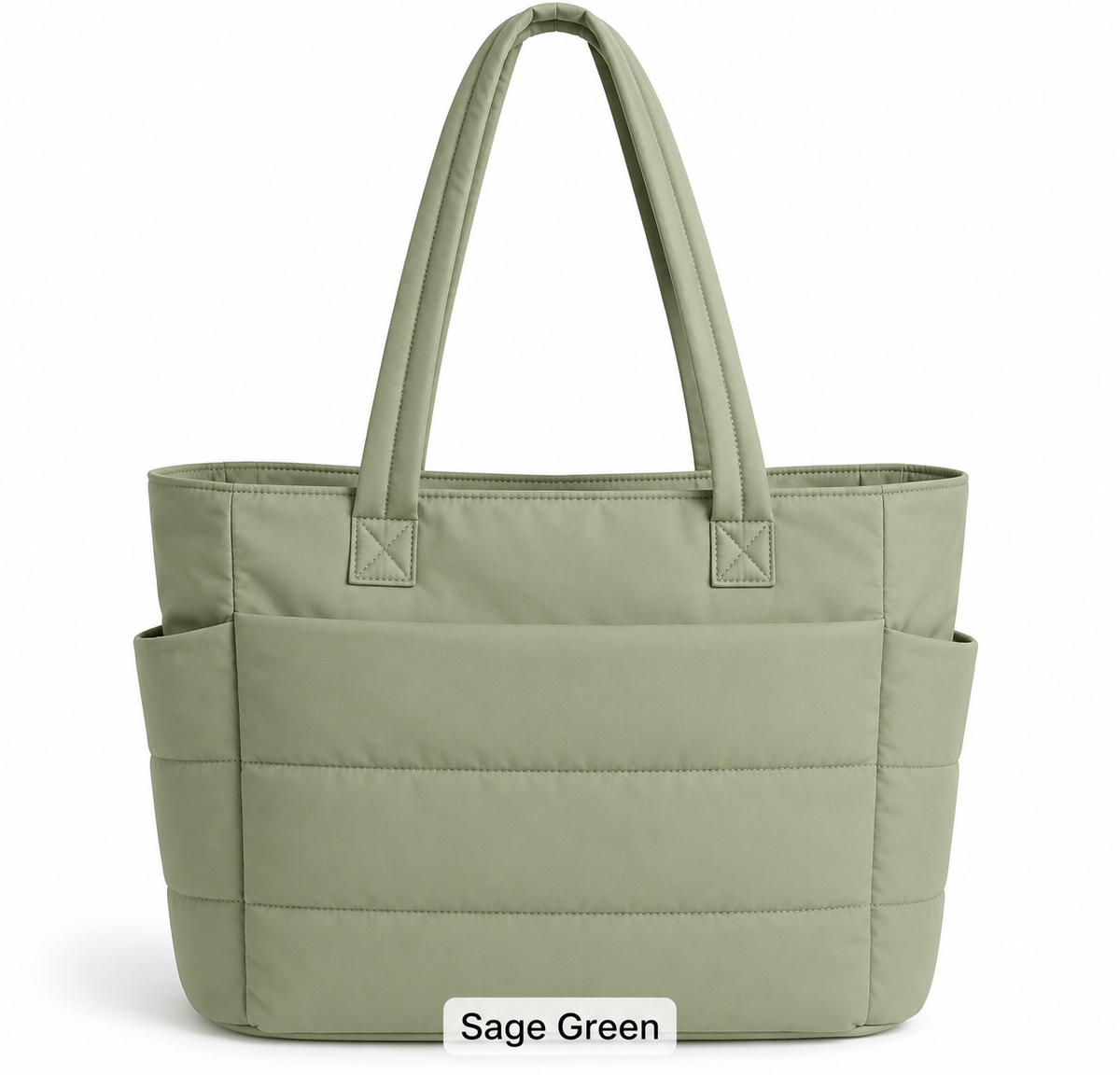 Quilted tote bag