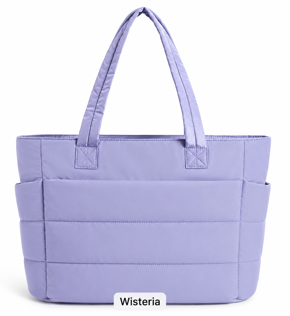 Quilted tote bag