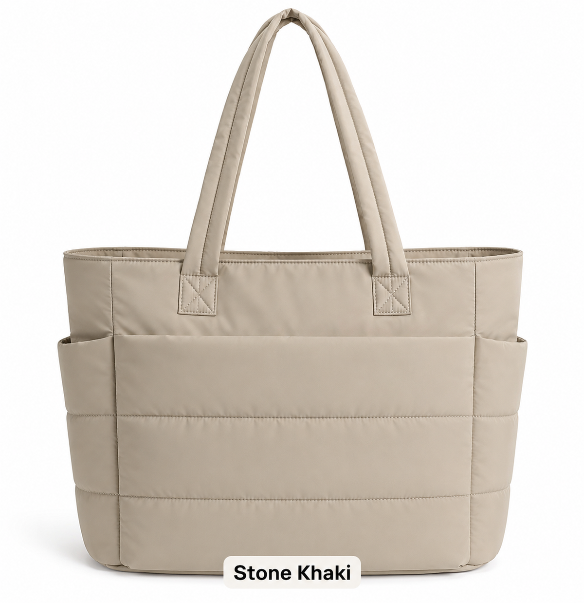 Quilted tote bag